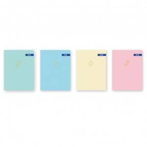 Тетрадка A5 мат/UV Soft touch Voice, 60+2 л.ред, 70 г/м2