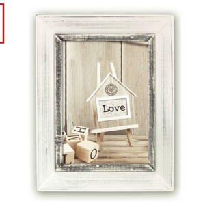 Рамка за снимки Rivoli White 15x20cm, дърво