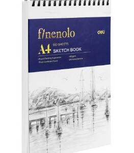 Скицник със спирала Deli Finenolo