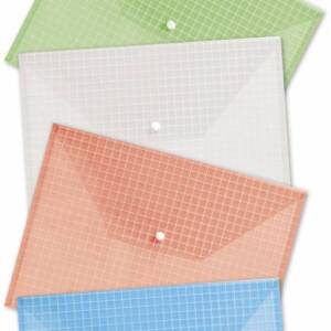 Папка с копче в 4 цвятa Erich Krause