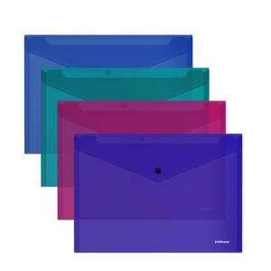 Папка с копче Glossy Vivid ЕК59147 Erich Krause