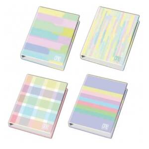 Класьор 4 ринга One Color Pastel Plus