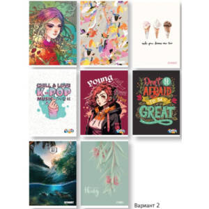 Тетрадка О плюс А5,80л,широки редове ,спирала