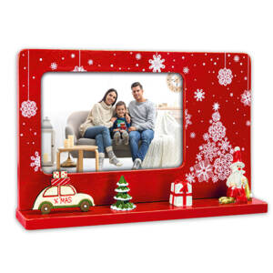 Рамка за снимки ZEP Albus 10x15 см., 3D, дървена