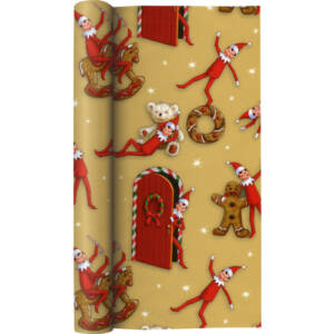 Опаковъчна хартия Creative, 200x70cm, XMAS Kids