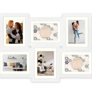 Рамка за снимки тип галерия ZEP Oviedo за 6 броя 10x15 см., пластмасова