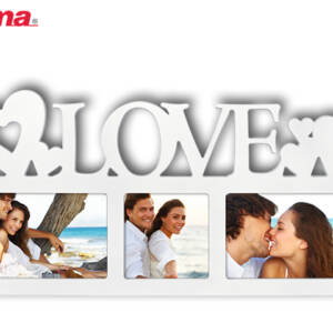 Рамка за снимки галерия Hama "Montreal - Love" , 2x 10x15 cm, 1x 10x10, пластмасова