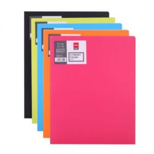 Папка с 2 джоба Deli Vivid