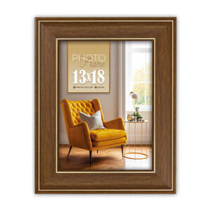 Рамка за снимки ZEP Venezia 10x15 см., пластмасова, кафява