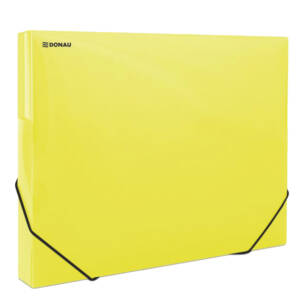 Кутия Donau с ластик, PP, А4