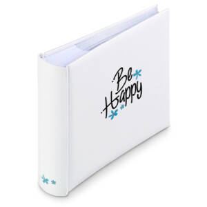 Албум за снимки Hama Good Things Memo за 200 бр. 10х15 см., Бял Happy