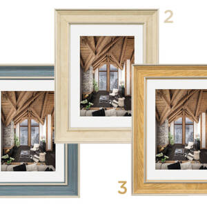 Рамка за снимки Hama Rustic, 20х30 см, пластмасова nature